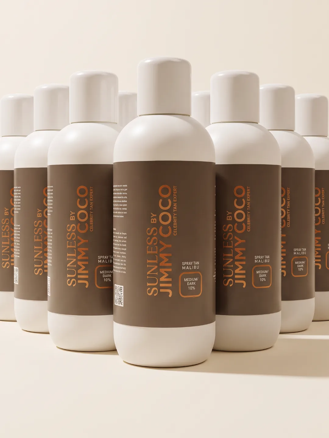 Malibu professional spray tan solution bottles